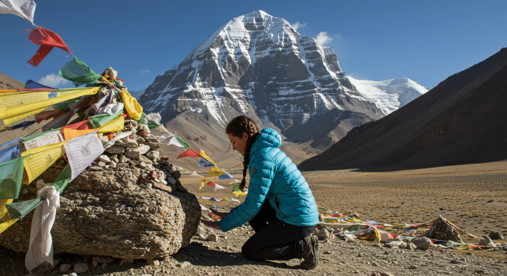 Charansparsh at Mount Kailash.
